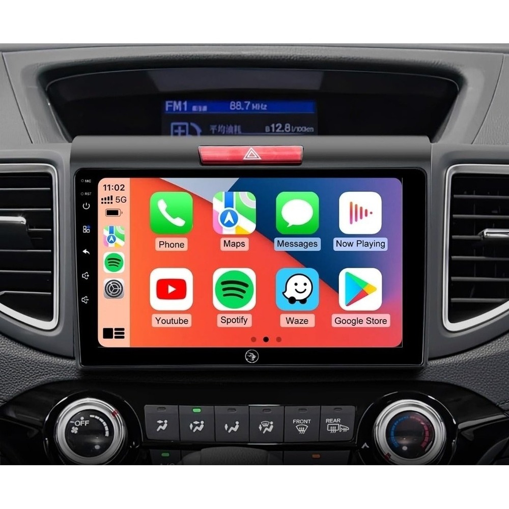9 Inch Car Radio Stereo for Honda CRV 2012-2016 Wireless CarPlay Android Auto 5G